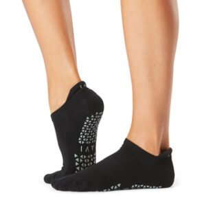 SAVVY - GRIP SOCKS IN EBONY